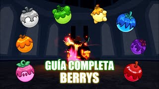 La GUÍA DEFINITIVA para las BERRYS en Blox Fruits 🔥| Kiroxt