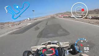 Rotax La chutana 2024 breaking my neck - Best lap of the day on this practice