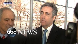 Ex-Trump attorney Michael Cohen testifies in hush-money grand jury