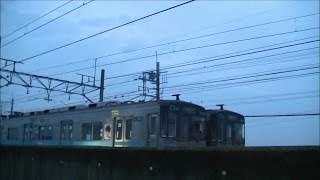 【名古屋市営地下鉄鶴舞線】上小田井駅引上線での夜間留置車両（3050形2編成）の点検・発車