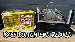 Kawasaki KX65 Complete Bottom End Rebuild | Wrench Rabbit Kit