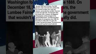 Lumbee Routed Klan Then Won Recognition