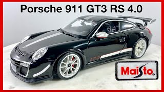 Maisto Porsche 911 GT3 RS 4.0 1:18 Scale