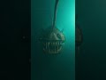 Deep sea anglerfish 🐠 #shorts #cg #cgi #scary #horror #ocean #nature #anglerfish