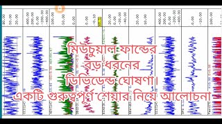 মিউচুয়াল ফান্ডের বড় ধরনের ডিভিডেন্ড ঘোষণা। একটি গুরুত্বপূর্ণ শেয়ার নিয়ে আলোচনা