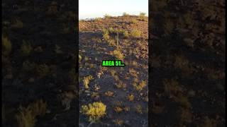 Man crashes drone in Area 51 #shorts