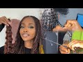 How to: Make the TRENDING DEEP WAVE BRAIDS #hairstyles #hair #braids #short 