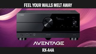 YAMAHA AVENTAGE RX-A4A UNBOX \u0026 4K DEMO.