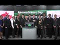 toronto stock exchange commemorates remembrance day november 11 2013.