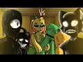 Animation battle of universus/doors poppy  playtime and rainbow friends Vs backrooms/Apeirophobia #5