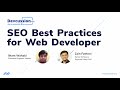 Niagahoser Devcussion 12: SEO Best Practices for Web Developer