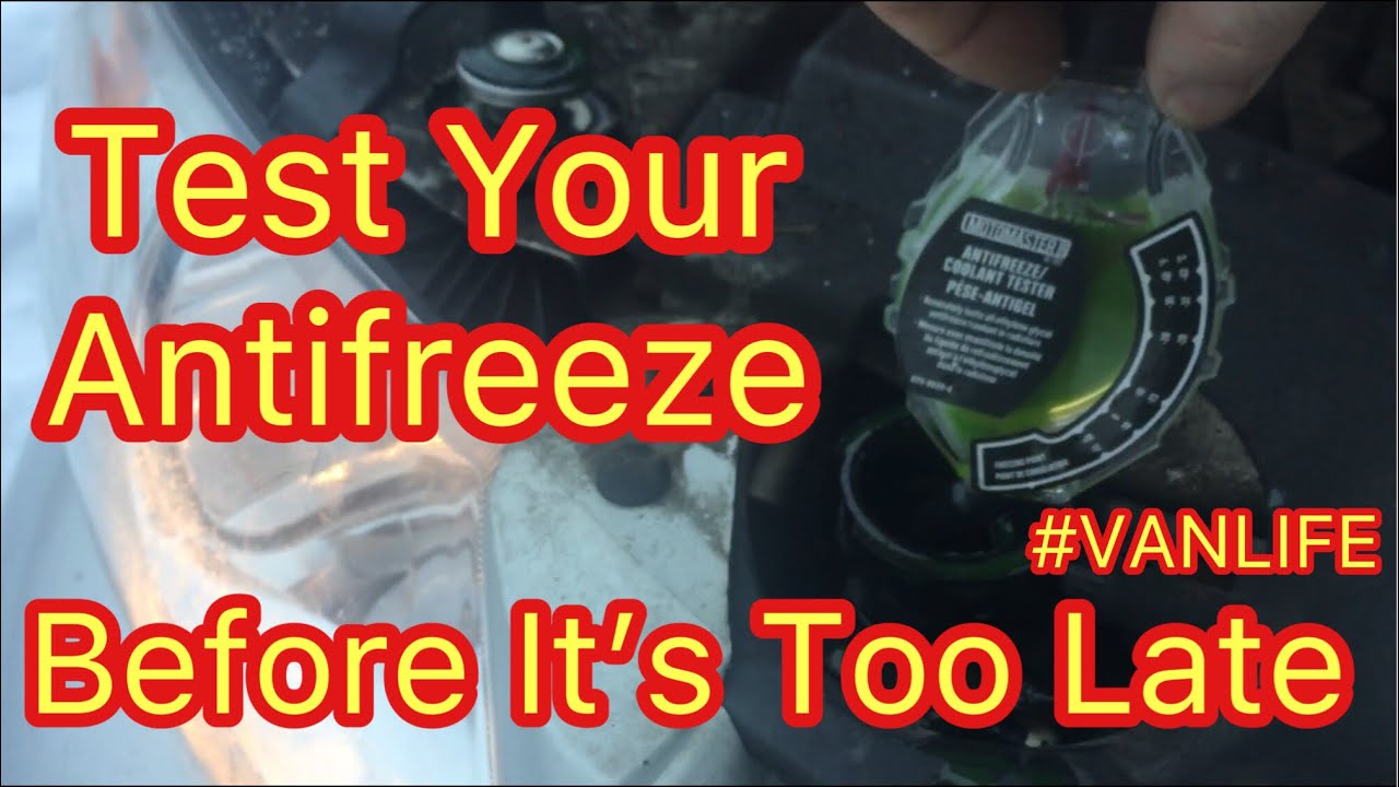 Check Your Antifreeze/coolant Strength To Prevent Freezing And Costly ...