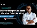 🧩 Matplotlib Data Visualization in Python | Beginner-Level Practical Tutorial
