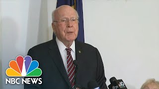 Sen. Leahy Announces He Will Retire: 'It Is Time To Come Home'