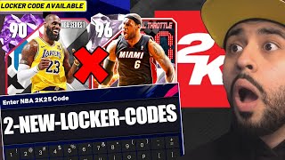 2 New Locker Codes for EVERYONE But Free Lebron James and Steph Curry Should be BETTER! NBA 2K25