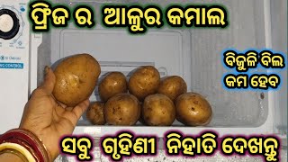 ଫ୍ରୀଜ଼ ରେ ଆଳୁ ରଖନ୍ତୁ  ଆଉ electri bill ବଞ୍ଚାନ୍ତୁ /5amazing kitchen tips😱mbj vlogger...