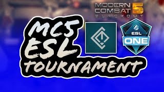 Modern Combat 5: Blackout - ESL Invitational Tournament #1 Stream!