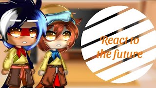 Past Sun Wukong and Macaque react to the future (kinda) ||Gacha Nox|| Read Description [ShadowPeach]