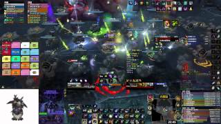 黑石鑄造場 傳奇克羅莫格 首推 鳥D視角//BRF Mythic  Kromog First Kill Moonkin POV