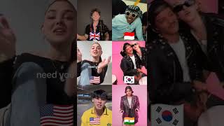 APT - ROSE \u0026 Bruno Mars Song Cover By Different singer Who is the best singer comment 🇰🇷🇺🇸#music