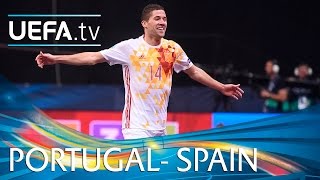 Futsal EURO Highlights: Spain beat Portugal 6-2