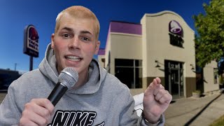 I quit my job at Taco Bell after an hour