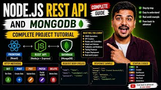 Node.js REST API with MongoDB Full Course | Complete Project Tutorial for Beginners to Advanced