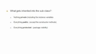 Java 17 Inheritance Rules