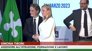 Nuova Giunta regionale, parla l’assessore Simona Tironi