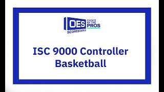 ISC 9000 Basketball Scoreboard Controller
