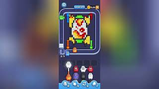 Pixel Flow Level 371 Solution Walkthrough