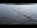 lielupe river mouth meeting baltic sea between rīga u0026 jūrmala 4k uhd drone flight