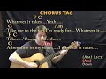 Whatever It Takes (Imagine Dragons) Guitar Lesson Chord Chart with Chords/Lyrics - 16th Strum
