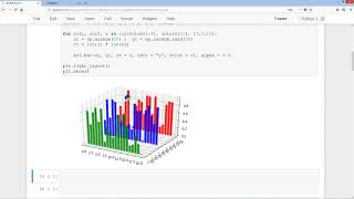 Matplotlib Basic 3D Bar Chart - Visualization #9