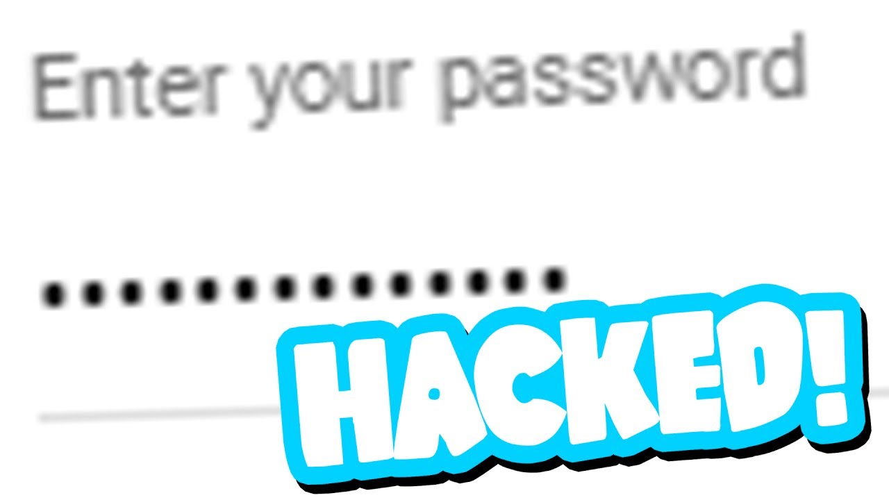 This Youtuber Hacked My Youtube Account Youtube