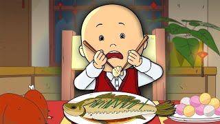 Cena en Sarah's | Caillou en Español Castellano