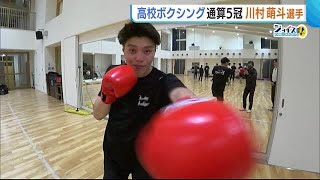 高校ボクシングで通算５冠！川村萌斗選手 強さの秘密は“間合い” 将来は「監督を超え五輪で金」【新潟】 (24/01/22 19:11)