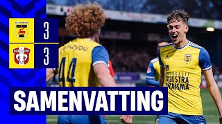Drie keer 't Woanskip! 🎶 | Samenvatting SC Cambuur - FC Dordrecht (3-3) 📺