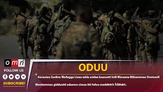 Aanaalee Godina Wallagga Lixaa adda addaa keessatti lolli Waraana Bilisummaa Oromoofi Mootummaa gidd