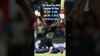 Canada vs Usa T20 World Cup 2024 #viral 262024