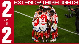 EXTENDED HIGHLIGHTS | Arsenal vs Liverpool (2-2) | Saka scores his 50th Premier League goal!