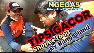 TIPS GACOR SHOPEE FOOD feat bang oland | cara gacor shopee food | tuturial gacor shopee food