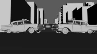 Final Pre Vis Car Chase Sequence