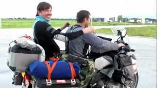 BMW R1200GS a porucha kardanu v Rumunsku (Rumunsko, Romania mototour 2012)