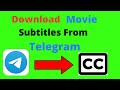 How to Download Movie Subtitles from Telegram