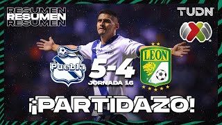 HIGHLIGHTS | Puebla 5-4 León | AP2023-J15 | Liga Mx | TUDN