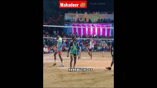 Mahadeer one man show😱🥵 #volleyball #shorts #short #youtubeshorts #kerebilchi #tamilnadu #viral