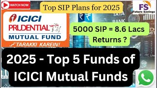 Top ICICI Mutual Funds for 2025 l Top SIP Plans in India for 2025