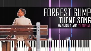 How To Play: Forrest Gump Theme Song | Piano Tutorial + Sheets