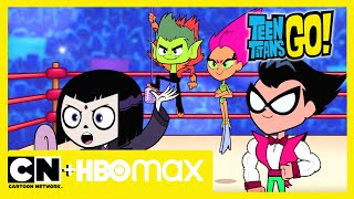 Teen Titans Go! | Transformatiekamer: Worstelaars | Cartoon Network